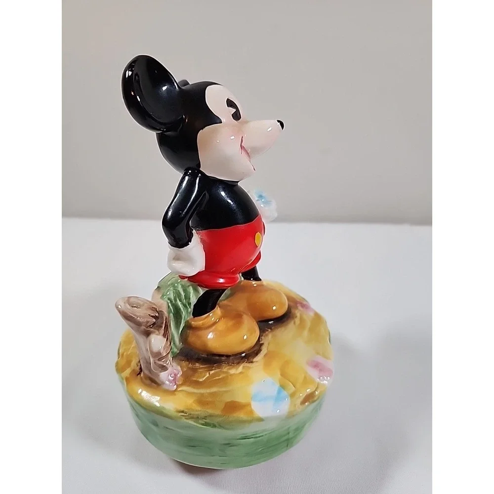 Vintage Schmid Mickey Mouse Music Box 